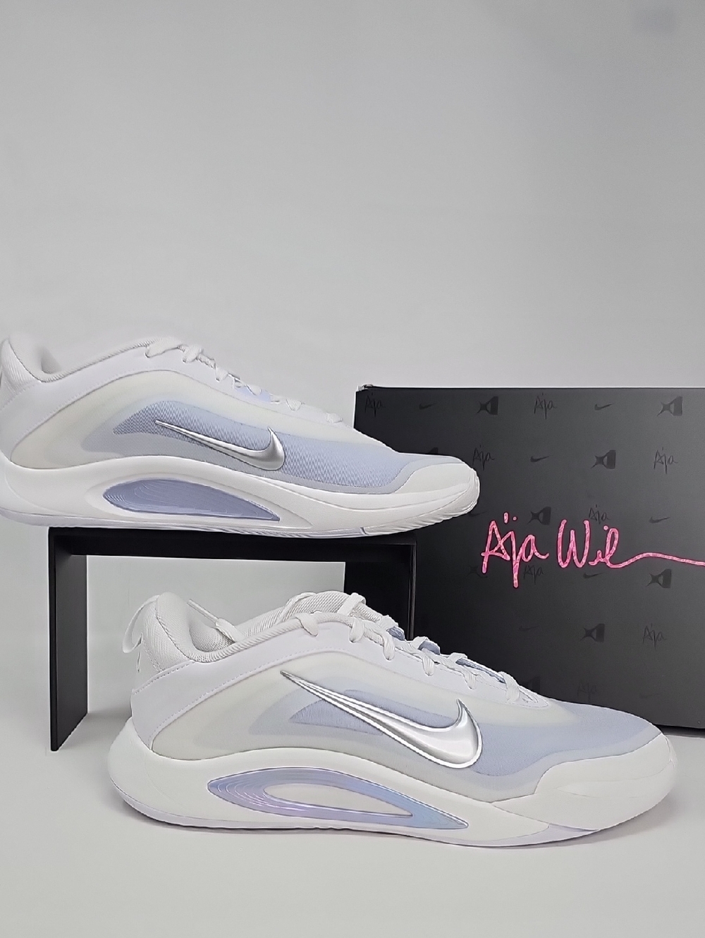 Nike A'ja Wilson A'One OG Pearl Youth Basketball Sneakers - Size 6.5Y